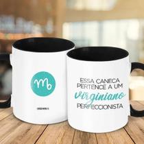 Caneca Decorativa Signo - Virginiano Perfeccionista