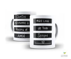 Caneca Delicadeza Monocromática