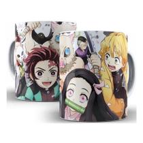 Caneca Demon Slayer Personagens Anime
