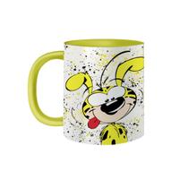 Caneca Desenho O Marsupilami Nostalgia Houpa Amarelo 325mL