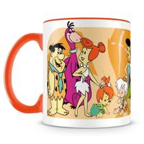 Caneca Desenhos Clássicos dos Flintstones - Cerâmica 325ml