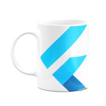 Caneca Dev - Flutter - Branca Caneca Dev - Flutter - Branca