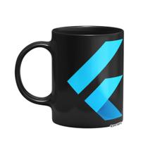 Caneca Dev - Flutter - Preta Caneca Dev - Flutter - Preta