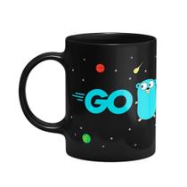 Caneca Dev Go Lang - Preta Caneca Dev Go Lang - Preta