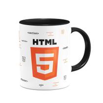 Caneca Dev HTML 5 - B-black Caneca Dev HTML 5 - B-black