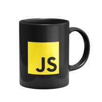 Caneca Dev Js JavaScript Preta