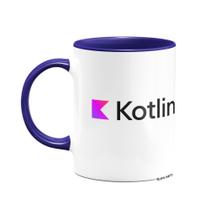 Caneca Dev Kotlin - B-blue Caneca Dev Kotlin - B-blue