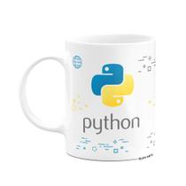 Caneca Dev - Python New - Branca