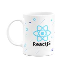 Caneca Dev React JS - Branca