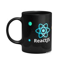 Caneca Dev React JS - Preta