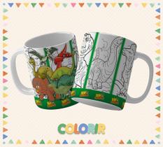 Caneca dia das crianças para colorir 06 Caneca dia das crianças para colorir 06
