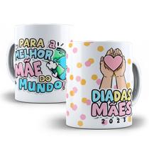 Caneca Dia das Mães Coleção 2023 Porcelana Personalizada 6