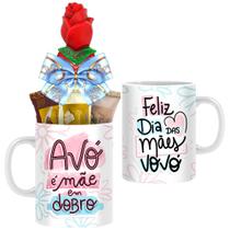 Caneca Dia das Mães com Chocolates Modelo 3 Borússia Chocolates