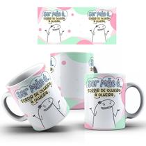 Caneca Dia das Mães com Flork Estampado