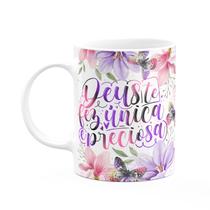 Caneca Dia das Mães - Deus te fez única e preciosa - 325ml Caneca Dia das Mães - Deus te fez única e preciosa - 325ml