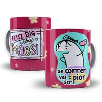 Caneca Dia das Mães Flork Engraçada Porcelana Modelo 9 Caneca Dia das Mães Flork Engraçada Porcelana Modelo 9
