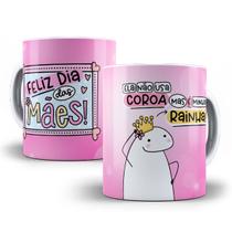Caneca Dia das Mães Flork Engraçada Porcelana