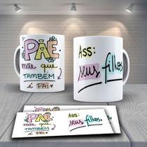 Caneca Dia Das Mães Pãe Pai