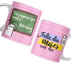 Caneca Dia Das Mães Personalizada Para Presente + Embrulho