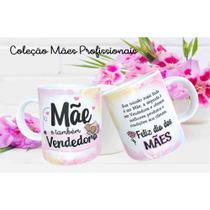 Caneca Dia Das Mães Profissão Variados Mãe Presente Dia Das Mães Presente Porcelana MEGA OFERTA!