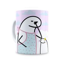 Caneca dia das maes tudo nessa casa ... flork 010