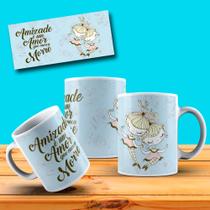 Caneca Dia Do Amigo Amigos Amizade É Um Amor Que Nunca Morre Presente Especial - MEGA OFERTA!