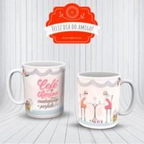 Caneca Dia Do Amigo Amizade Café E Amigos Combinação Perfeita Do Amigo Presente- MEGA OFERTA!