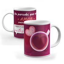 Caneca Dia dos Namorados Antes do Café - Personalizada - Inova
