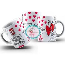 Caneca Dia Dos Namorados Feliz Dia Da Gente - Eu E Você