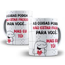 Caneca Dia dos Namorados Flork Engraçada Porcelana Modelo 5