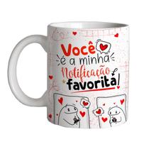 Caneca dia dos namorados flork você é minha notificação Caneca dia dos namorados flork você é minha notificação