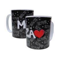 Caneca Dia dos Namorados Love Amor - JLS