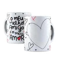 Caneca Dia dos Namorados Love Amor - JLS