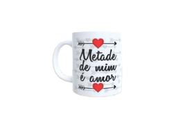 Caneca Dia dos Namorados Porcelana Divertida Presente Único e Especial