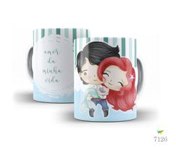 Caneca Dia dos Namorados Principes e Princesas