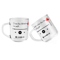 Caneca Dia dos Namorados Spotify presente criativo casal 2un Caneca Dia dos Namorados Spotify presente criativo casal 2un