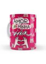 Caneca Dia dos Namorados Ursinho Coração