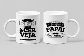 Caneca Dia dos Pais 325ml Presente Criativo e Afetivo