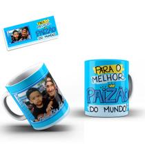 Caneca dia dos Pais Modelo O melhor paizão do mundo