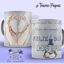 Caneca Dia dos Pais Personalizada Você Tem O melhor Título Do Mundo Momento - MEGA OFERTA!