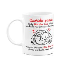 Caneca Dia dos Pais - Querido futuro papai de menina - M2
