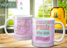 Caneca dia dos pofessores clean 25