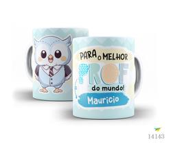 Caneca dia dos professores corujinha 04