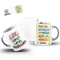 Caneca Dia Dos Professores - Lute Como Uma Professora