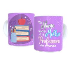 Caneca dia dos professores professor personalizada porcelana