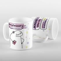 Caneca Dia dos Professores - Professora Cai na Prova, Não Despenca
