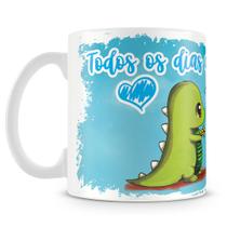 Caneca Dino Todos os Dias ao Seu Lado