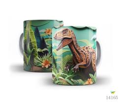 Caneca dinossauros 3D 02