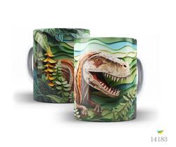 Caneca dinossauros 3D 20