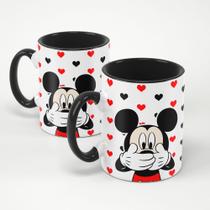 Caneca Disney Mickey Mouse Com Alça Interior Colorida dsn/pck03 - Live